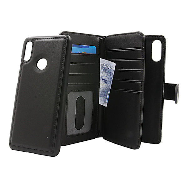 Skimblocker XL Magnet Wallet Huawei Y6s Svart