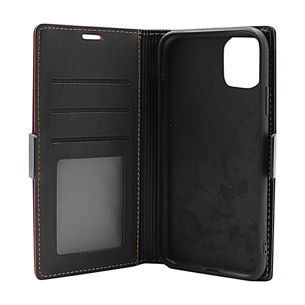 Lyx Standcase Wallet iPhone 11 (6.1) Ljusrosa