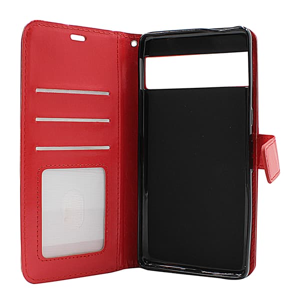Crazy Horse Wallet Google Pixel 7 Pro 5G Lila