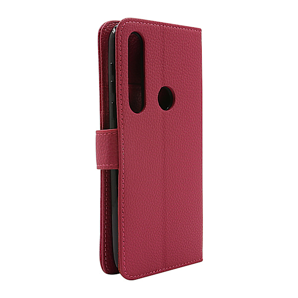 New Standcase Wallet Motorola Moto G8 Plus Hotpink