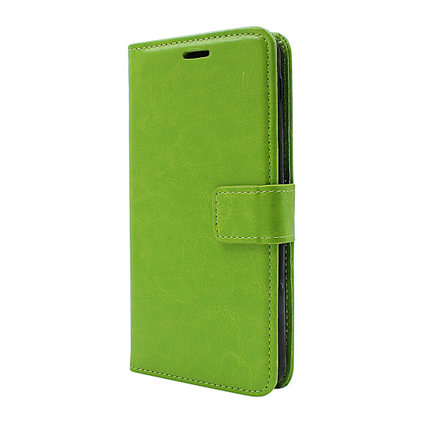 Crazy Horse Wallet LG G8s ThinQ (LMG810) Grön