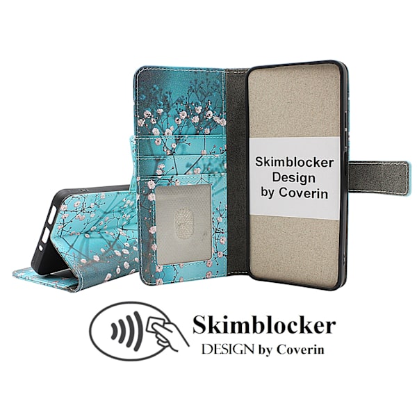 Skimblocker Xiaomi Redmi 14C Plånboksfodral Design