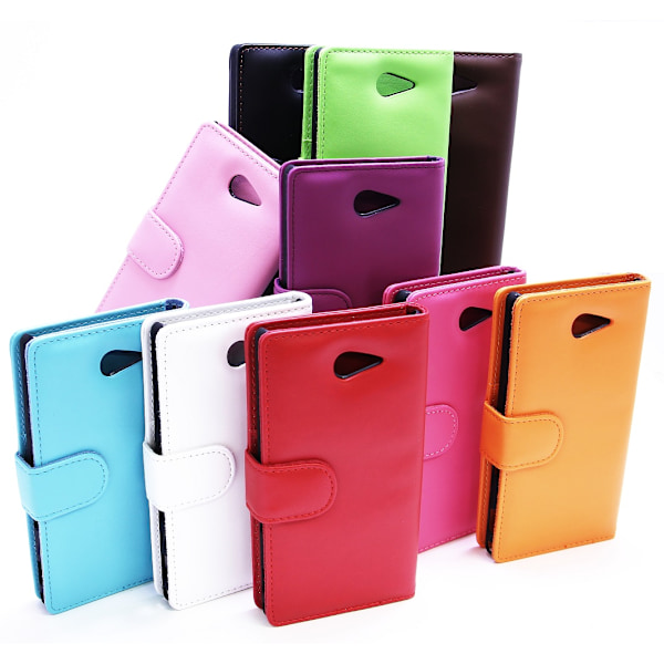 Plånboksfodral Sony Xperia M2 (D2303) Lila