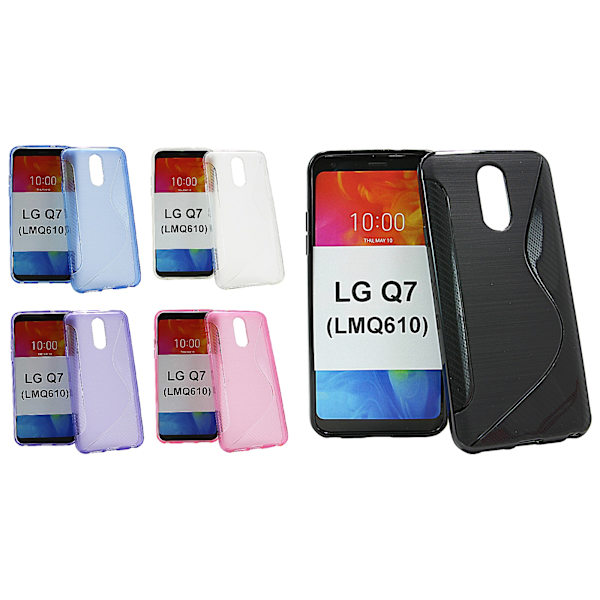 S-Line skal LG Q7 / LG Q7 Plus (LMQ610) Lila