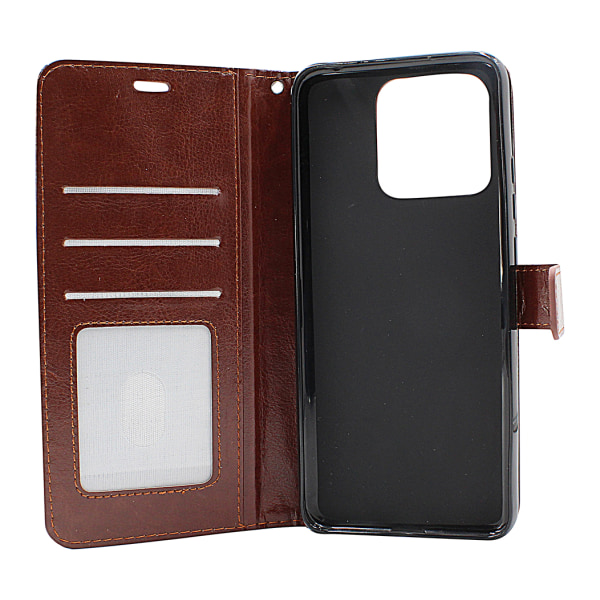 Crazy Horse Wallet Xiaomi Redmi 10C Grön