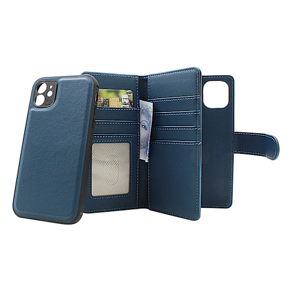Skimblocker iPhone 11 (6.1) XL Magnet Plånboksfodral