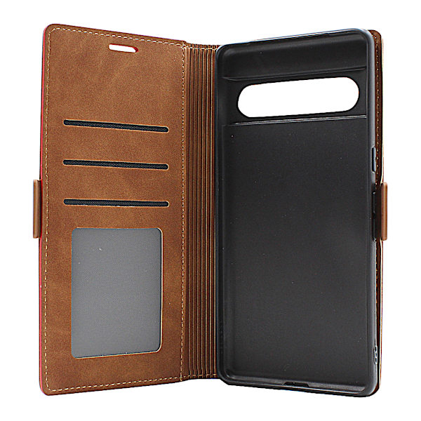 Lyx Standcase Wallet Google Pixel 7 Pro 5G Vinröd