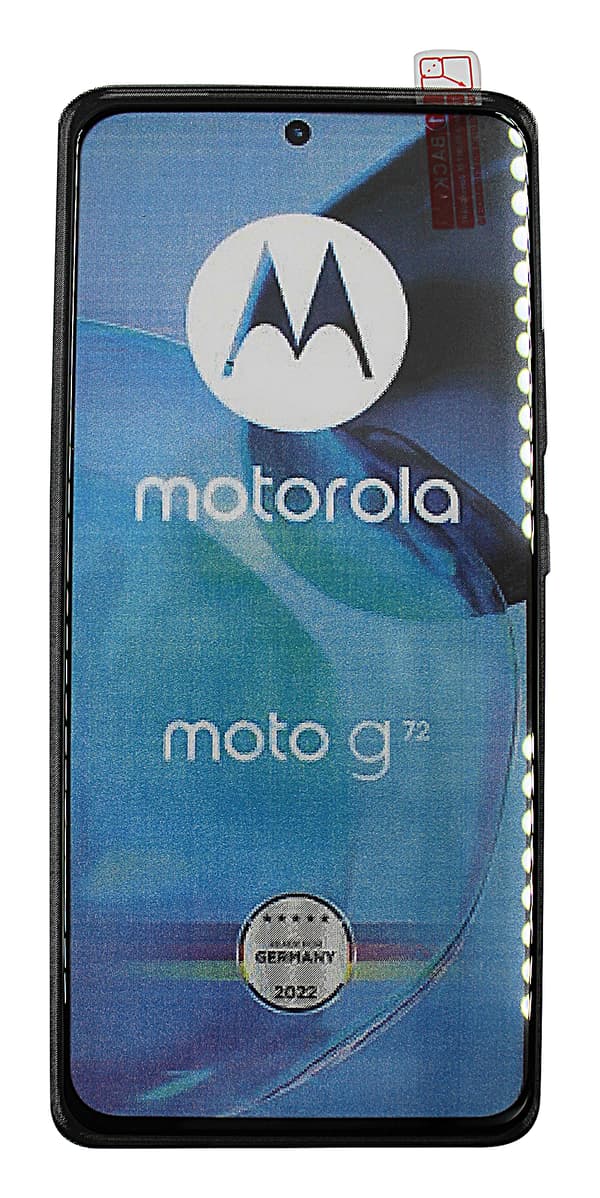Full Frame Glas skydd Motorola Moto G72