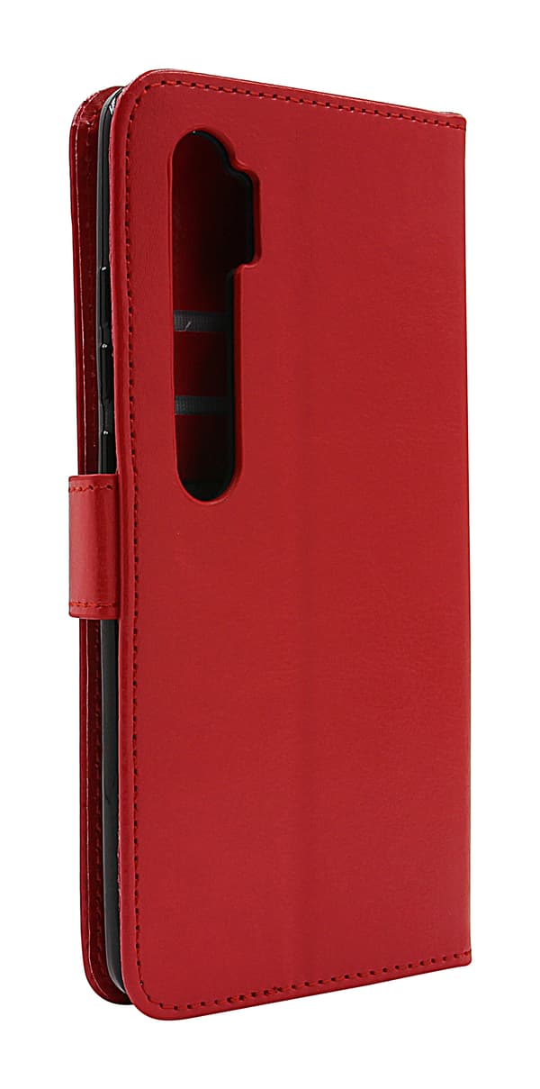 Crazy Horse Wallet Xiaomi Mi Note 10 / Note 10 Pro Röd