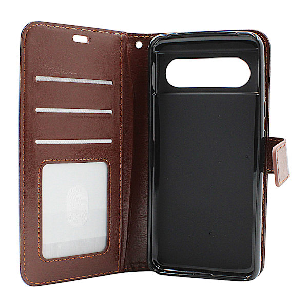 Crazy Horse Wallet Google Pixel 8 5G Grön