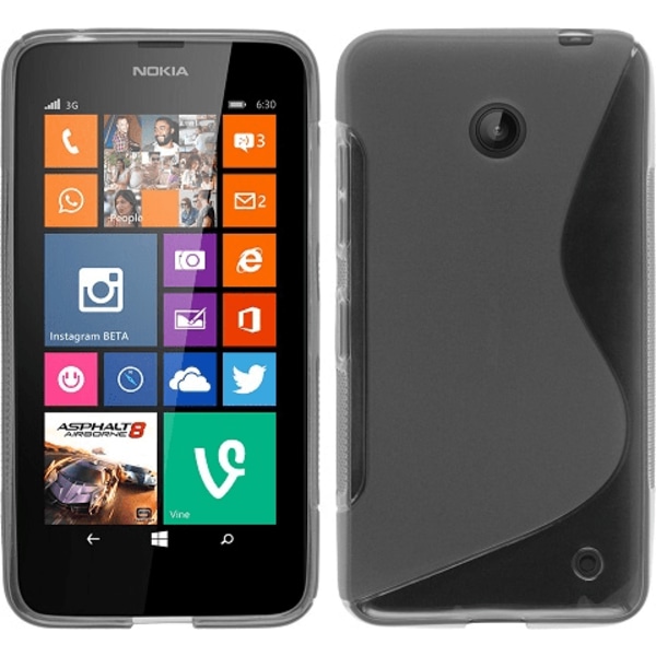 S-Line skal Nokia Lumia 630/635 Vit
