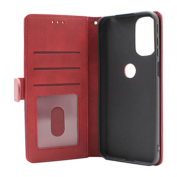 Zipper Standcase Wallet Motorola Moto G31/G41 Ljusrosa