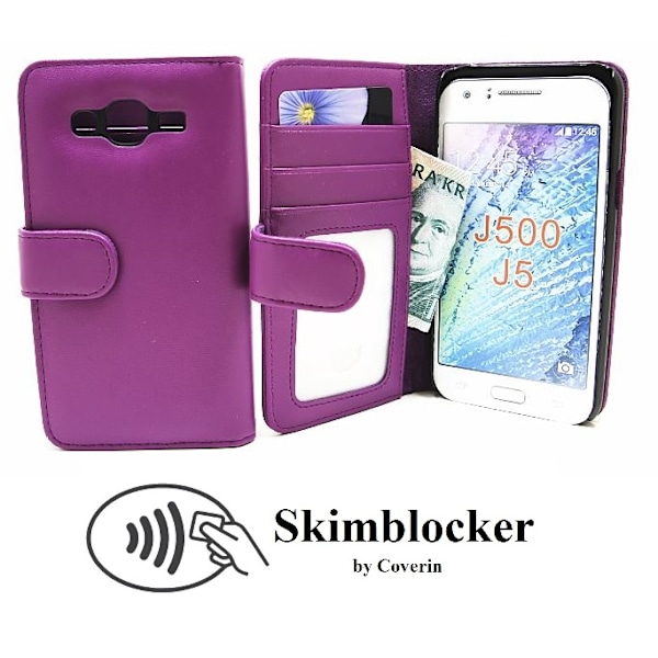 Skimblocker Plånboksfodral Samsung Galaxy J5 (SM-J500F)