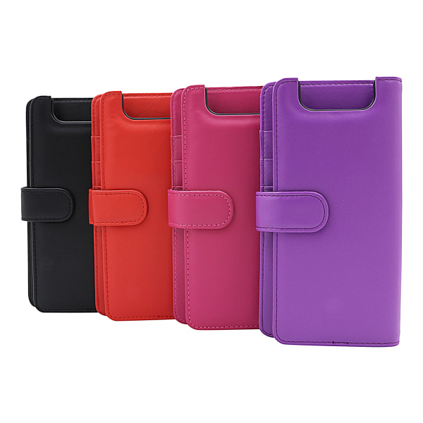 Skimblocker Plånboksfodral Samsung Galaxy A80 (A805F/DS) Hotpink