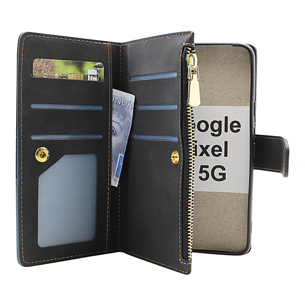 XL Standcase Lyxfodral Google Pixel 8 5G Marinblå