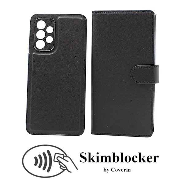 Skimblocker Samsung Galaxy A53 5G Magnet Plånboksfodral