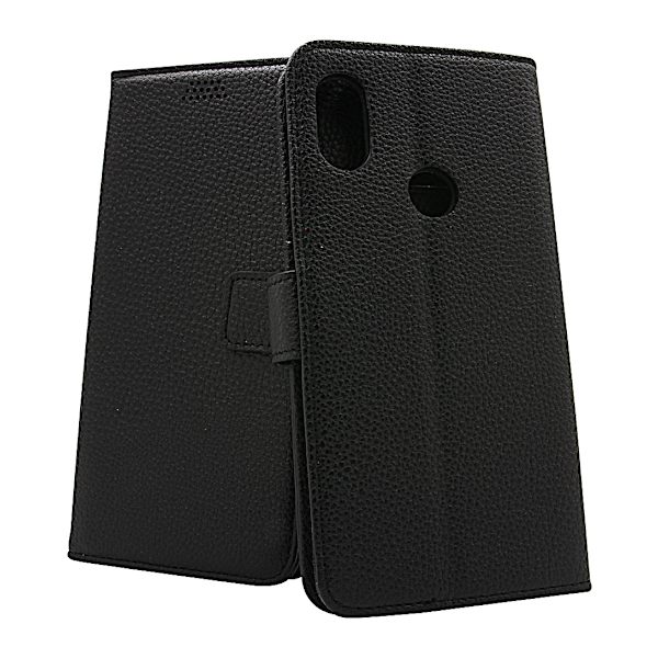 New Standcase Wallet Xiaomi Redmi Note 6 Pro Svart