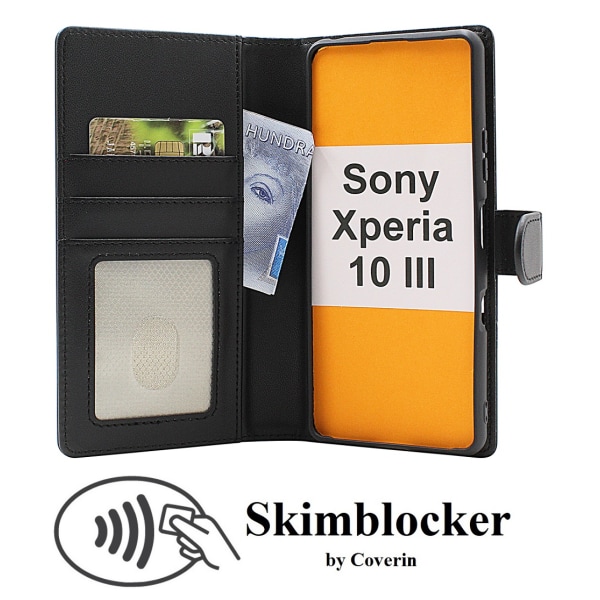 Skimblocker Plånboksfodral Sony Xperia 10 III (XQ-BT52)