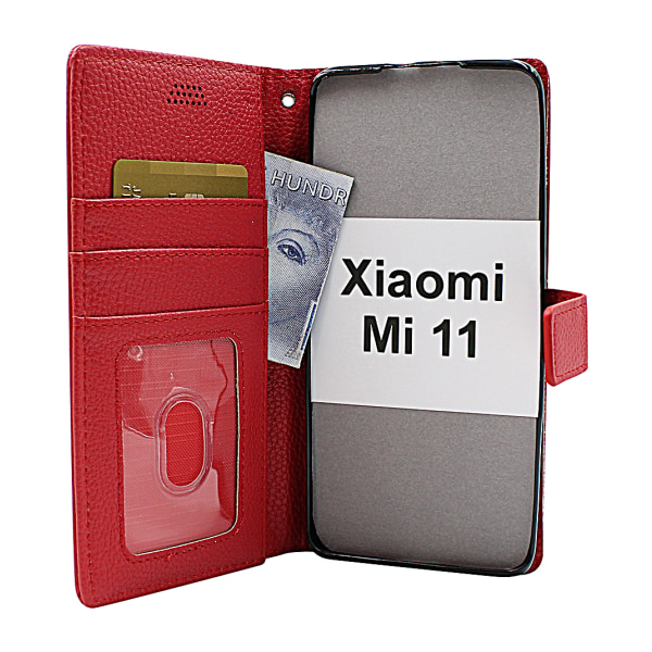 New Standcase Wallet Xiaomi Mi 11 Brun