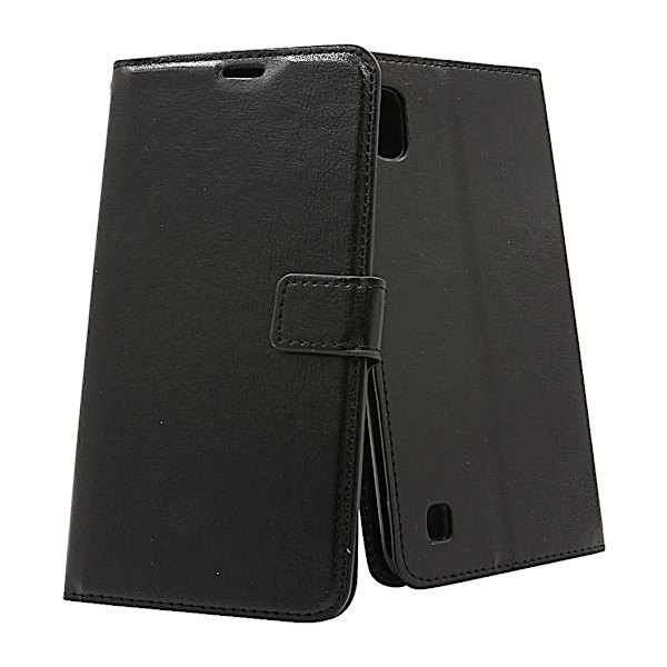 Crazy Horse Wallet Samsung Galaxy A10 (A105F/DS) Svart