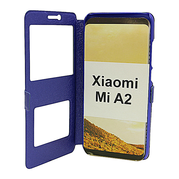 Flipcase Xiaomi Mi A2 Blå