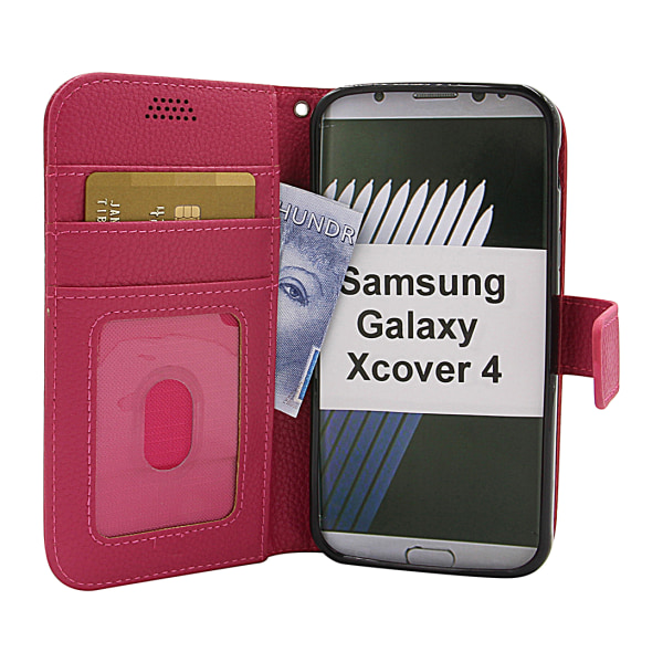 New Standcase Wallet Samsung Galaxy Xcover 4 (G390F) (Lila) Lila