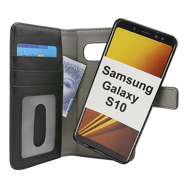 Skimblocker Magnet Wallet Samsung Galaxy S10 Lila 1a14 | Lila | Fyndiq