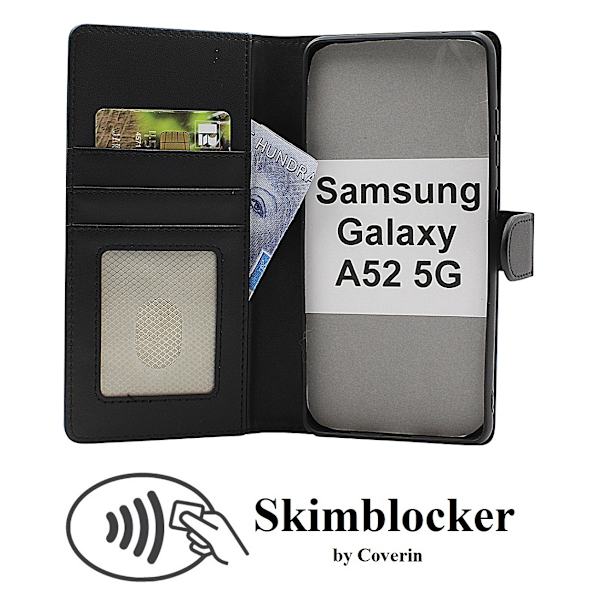 Skimblocker Galaxy A52 / A52 5G / A52s 5G Plånboksfodral