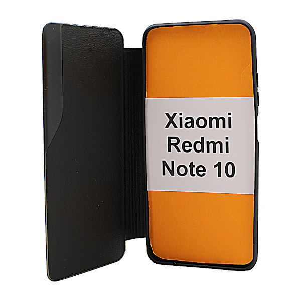 Smart Flip Cover Xiaomi Redmi Note 10 Mörk Grön