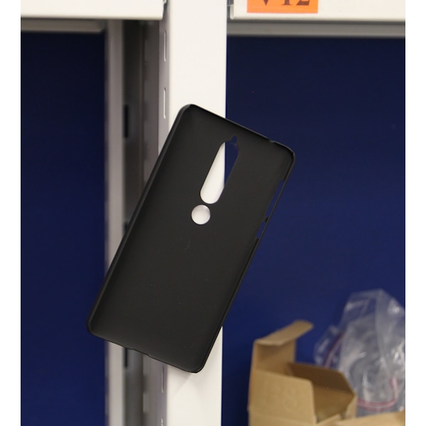 Skimblocker Magnet Wallet Nokia 6 (2018) Svart