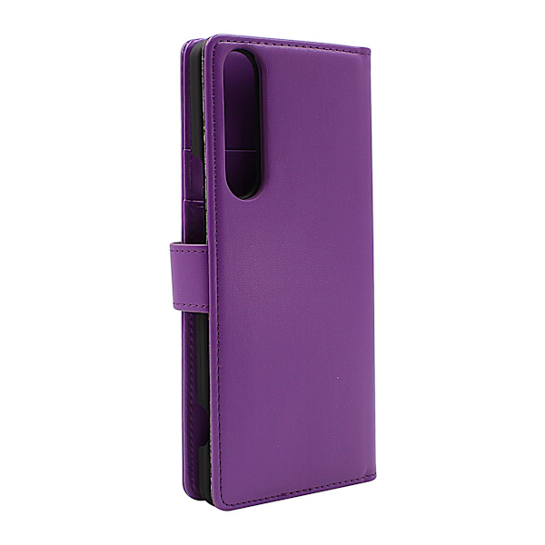 Skimblocker Magnet Wallet Sony Xperia 1 II (XQ-AT51) Lila