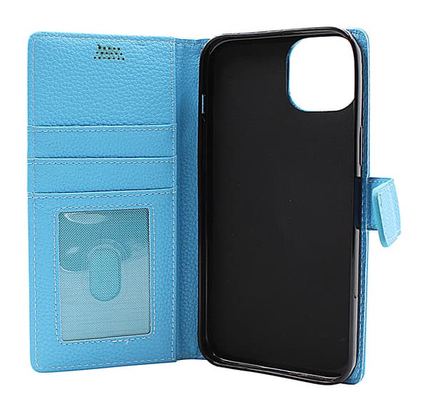 New Standcase Wallet iPhone 15 Plus Röd