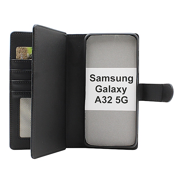 Skimblocker Samsung Galaxy A32 5G XL Magnet Plånboksfodral