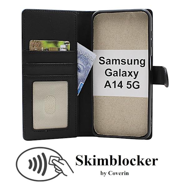 Skimblocker Samsung Galaxy A14 4G / 5G Plånboksfodral