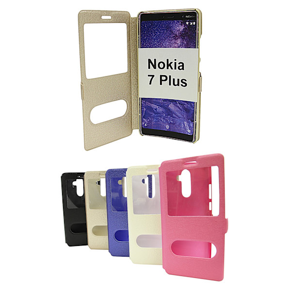 Flipcase Nokia 7 Plus Svart