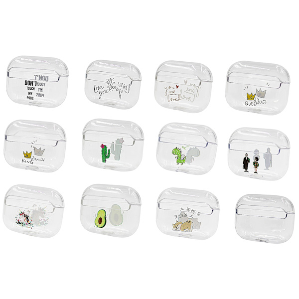 Apple AirPods Pro Designfodral No 14 (Clear)