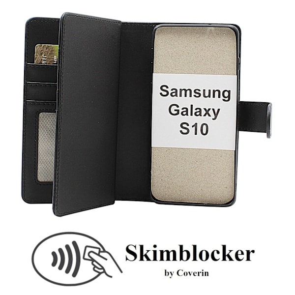Skimblocker Samsung Galaxy S10 (G973F) XL Magnetfodral