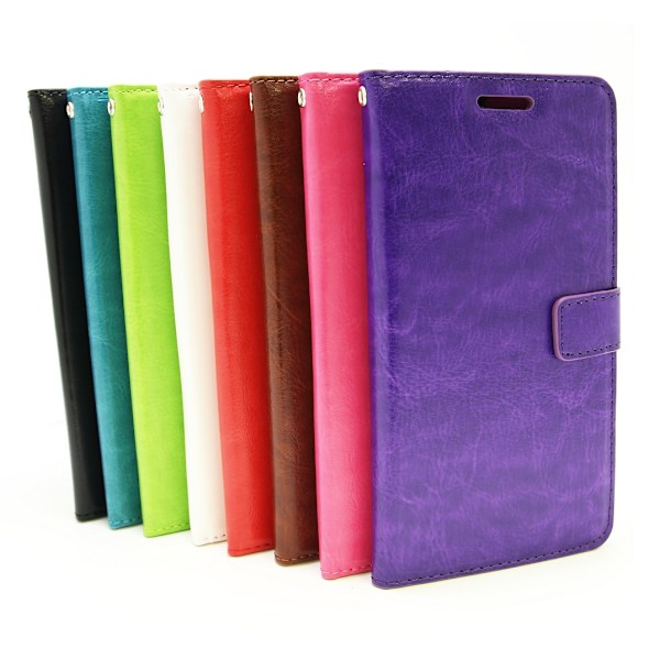 Crazy Horse Wallet OnePlus 5 Brun