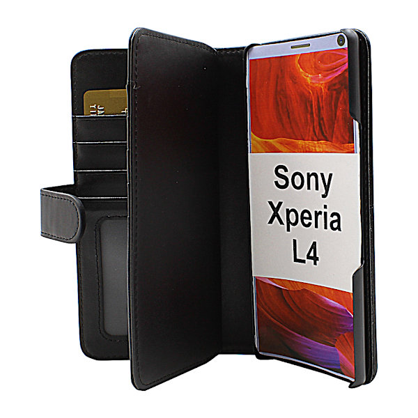Skimblocker XL Wallet Sony Xperia L4 (Svart)