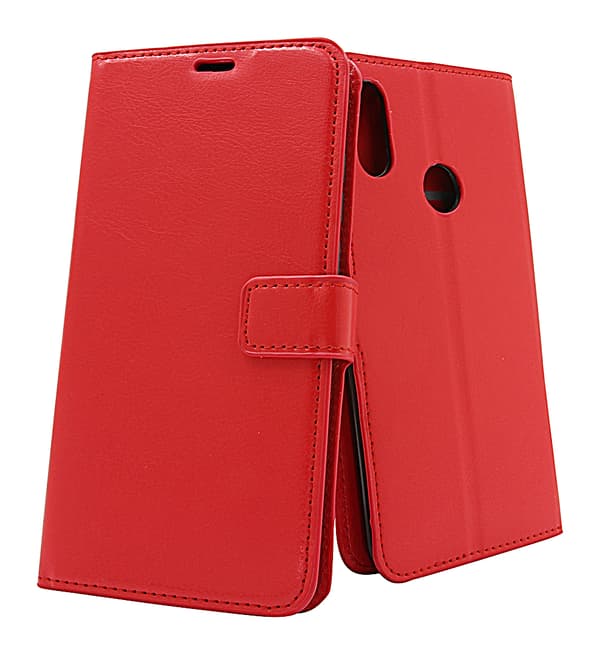 Crazy Horse Wallet Huawei Y6s Röd