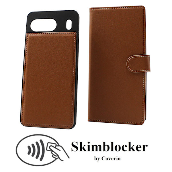 Skimblocker OnePlus Nord 4 5G Magnet Plånboksfodral Brun