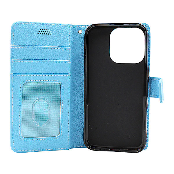 New Standcase Wallet iPhone 15 Pro Röd