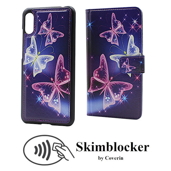 Skimblocker Magnet Designwallet Huawei Y6 2019
