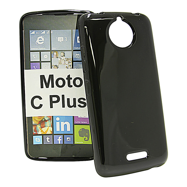 TPU skal Moto C Plus Hotpink