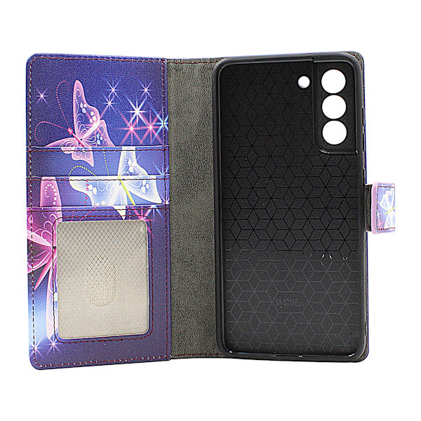 Skimblocker Samsung Galaxy S21 FE 5G Magnetfodral Design