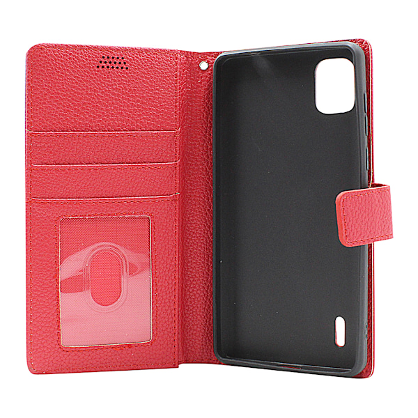 New Standcase Wallet Nokia C2 2nd Edition Lila