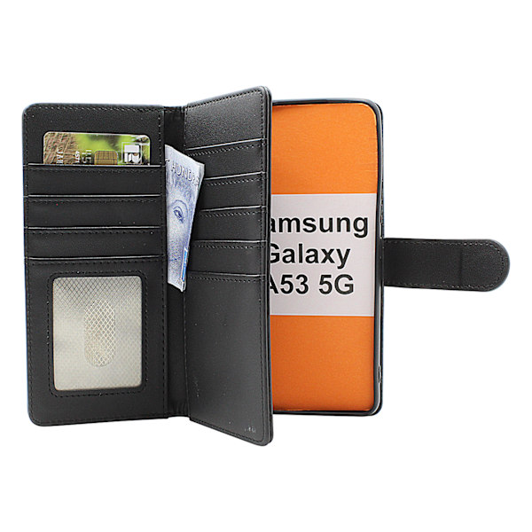 Skimblocker Samsung Galaxy A53 5G XL Plånboksfodral