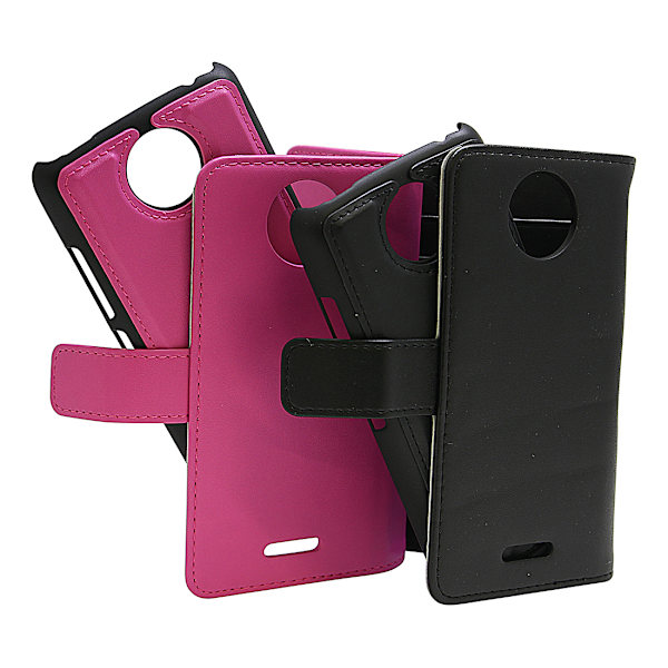Magnet Wallet Moto C Plus Svart