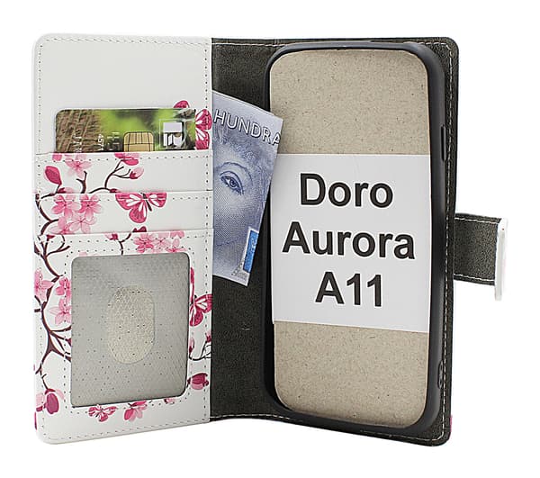 Skimblocker Doro Aurora A11 Plånboksfodral Design
