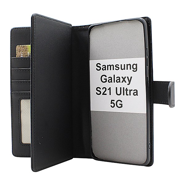 Skimblocker Samsung Galaxy S21 Ultra 5G XL Plånboksfodral